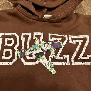 Buzz Lightyear hooded sweatshirt 2T